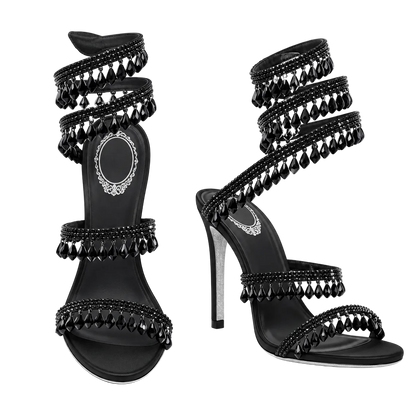 CHANDELIER CRYSTAL HEELS
